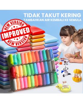 Premium Reusable Mainan Clay Polymer