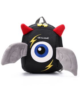 TAS RANSEL BACKPACK ANAK DEVIL WING - Black
