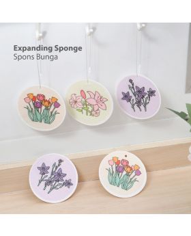 Expanding Sponge Spons Bunga