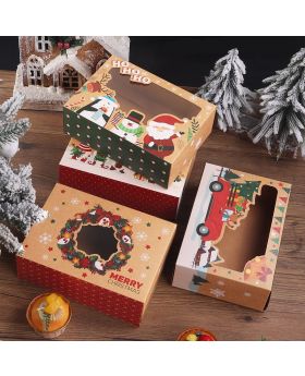 Gift Box Kraft Mika Natal Xmas
