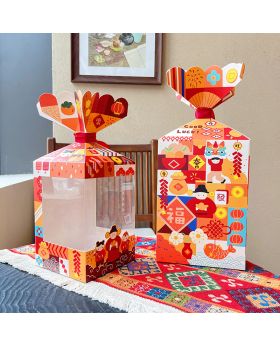 Gift Box Hampers Colourful CNY