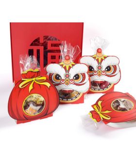Hampers Imlek Karton Plastic Pouch CNY