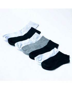 Kaos Kaki Polos Rib Katun Panjang 27