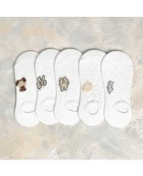 Kaos Kaki Texture Gambar Mata Kaki 083