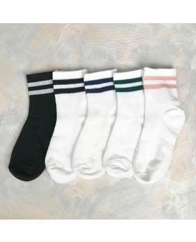 Kaos Kaki Korea Garis Pendek 033