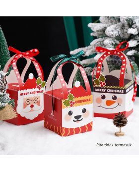 Handy Carry Kotak Permen Coklat Box Natal Xmas