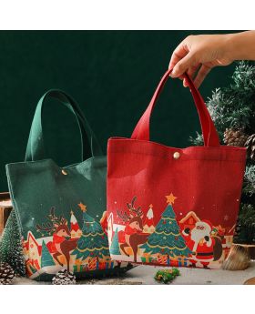 Christmas Canvas Bag Xmas