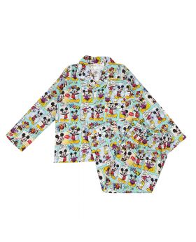 PIYAMA ANAK MALLORY LENGAN PANJANG 3T - 10T - MICKEY MINNIE COMIC