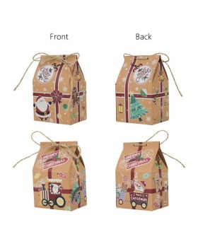 Paper Bag Craft Natal Standing Pouch
