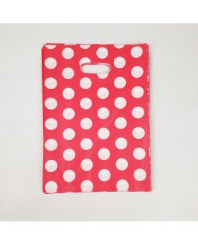 Plastik Plong HD - 25x35cm Red Polkadot
