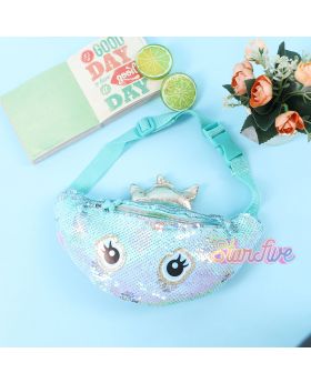 WAIST BAG SEQUIN ANIMAL STARFIVE - MERMAID TOSCA