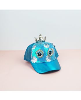 Topi Unicorn Sequin Starfive LIGHT BLUE