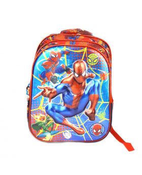 TAS RANSEL BACKPACK ANAK LARGE - Spiderman Face