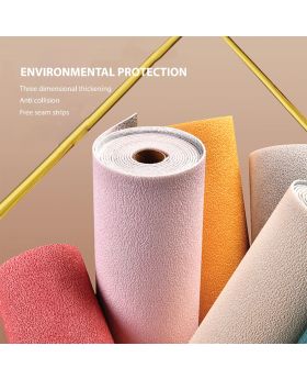 Wallpaper Foam Plester Roll Sticker Dinding WPR