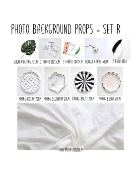 Background alas foto produk studio - Set R