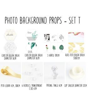 Background alas foto produk studio - Set T