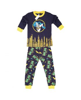 PIYAMA ANAK LENGAN PANJANG 4T - 10T - Batman In The City