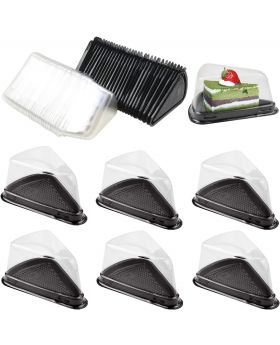 10pcs Cake Box Mika Segitiga Tebal