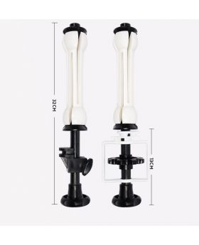 Tiang Backdrop Expander Background Foto Kerekan Rantai Background 3m Komplit Tiang (3 set)