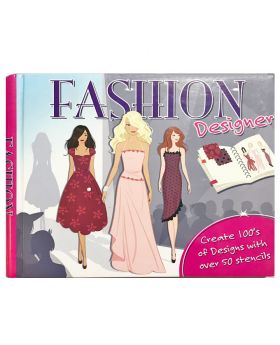Stencil Book: Fashion Designers - over 50 stencils