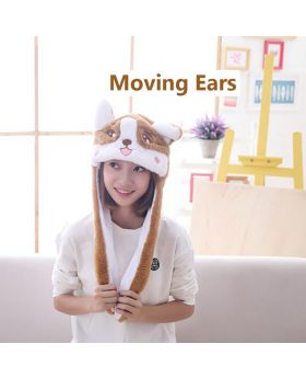 3D Moving Ears Brown Fox