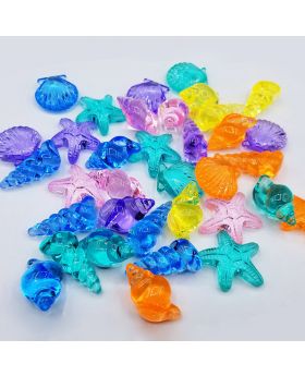 Hiasan Manik Manik Akrilik Binatang Laut