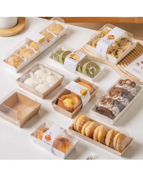 10pcs Dessert Box Tutup Mika