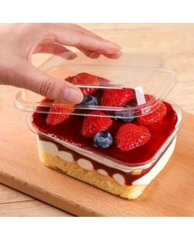10pcs Dessert Box Mika Polos - 11x8x7cm