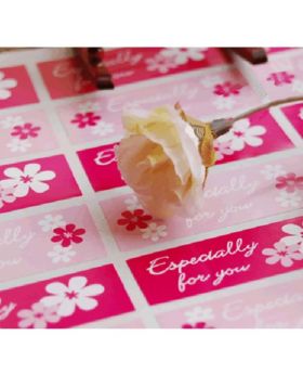 Flower Pink Especially For You Sticker