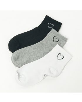 Kaos Kaki Motif Hati Pendek 310