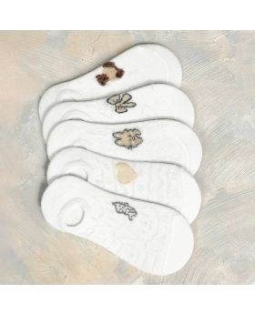 Kaos Kaki Texture Gambar Mata Kaki 083