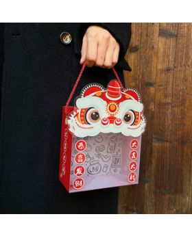 Kotak Mika Jendela Jinjing Barongsai CNY