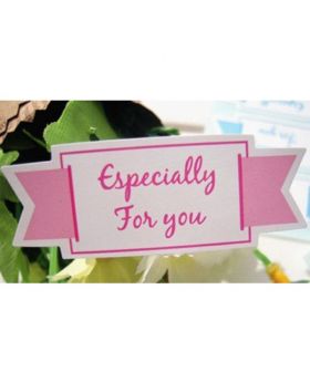 Pink Ribbon Especially For You Sticker