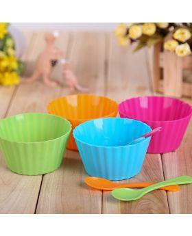 Colourful Bowl Set 4pcs