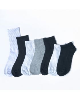 Kaos Kaki Polos Rib Katun Panjang 27